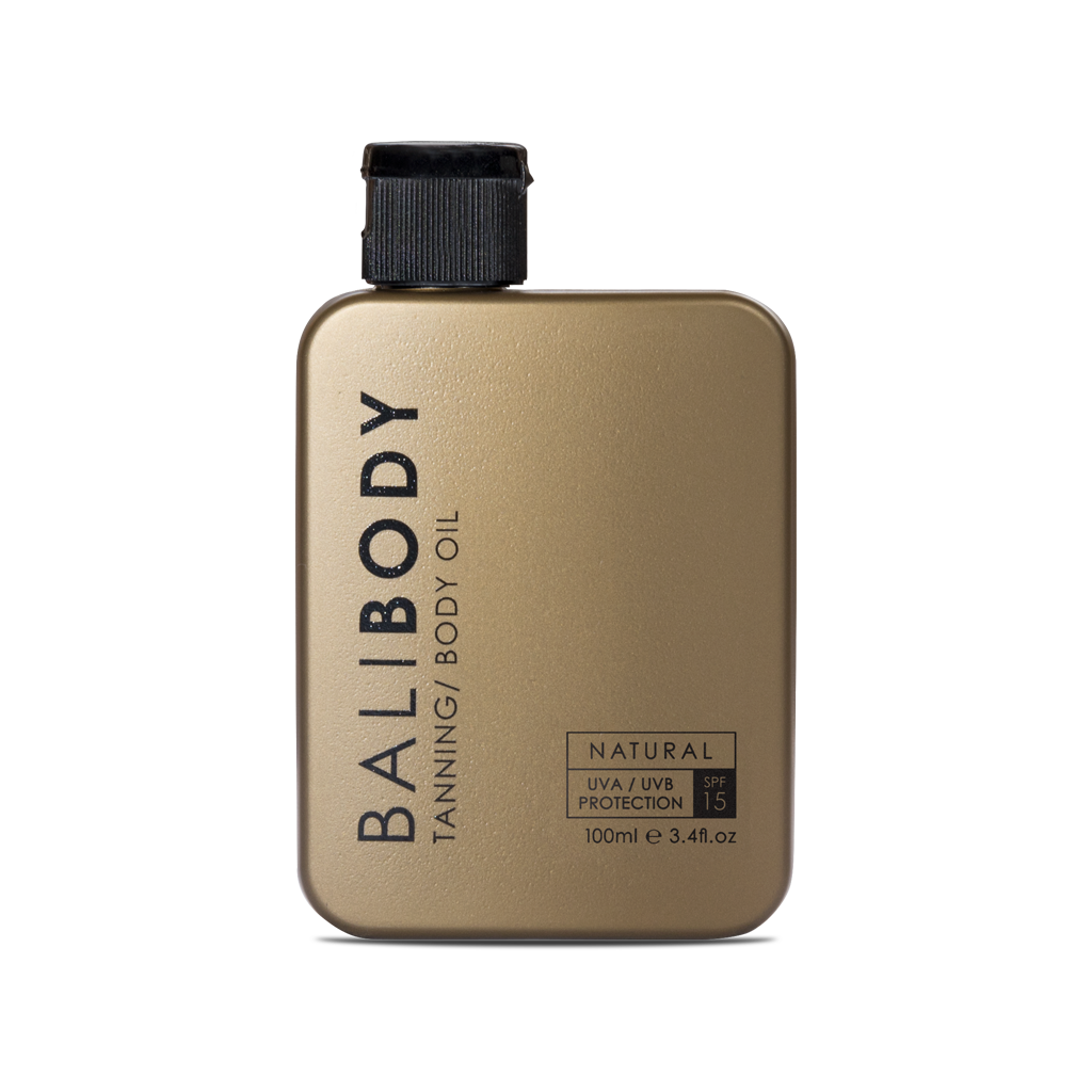 Bali Body Natural Tanning and Body Oil SPF15 100ml - Універсальне масло для засмаги з кокосом SPF15